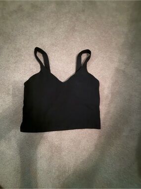 lululemon athletica Black V-Neck Seamless Sports Bra